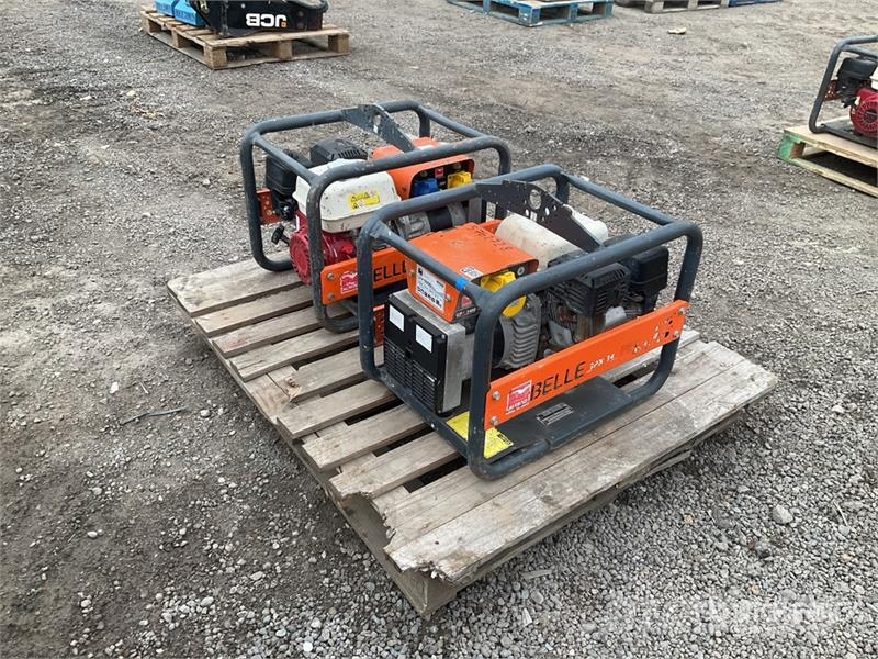 Belle of (2) Belle GPX 3400 3.4 kVA Mobile Generator Set Dīzeļģeneratori