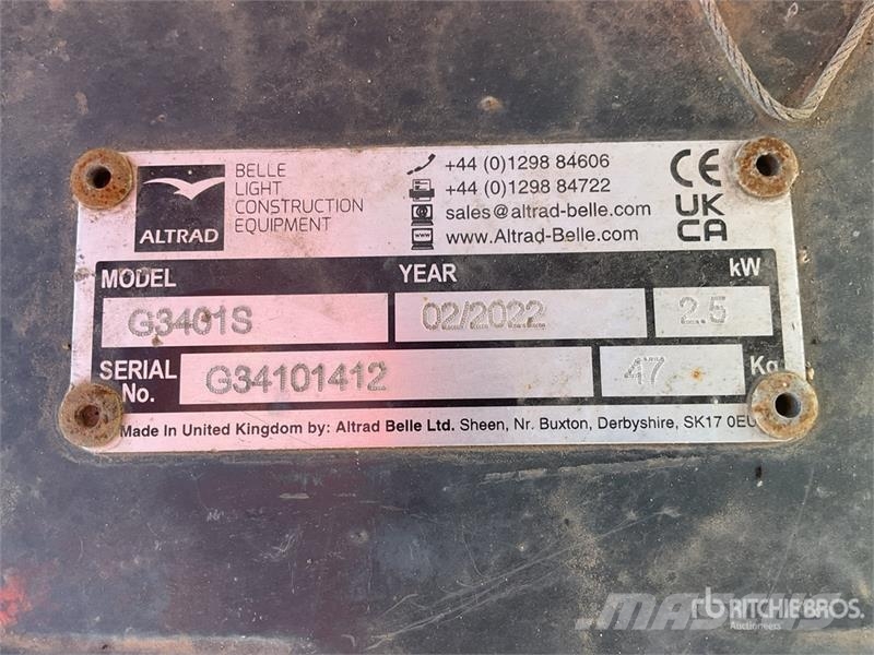 Belle of (2)  Belle GPX3400 Portable Generator Set Muud generaatorid