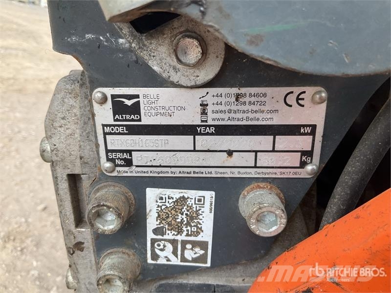 Belle of (2) Belle RTX60H165STP Jumping Jack Tamper Sıkıştırma tokmakları