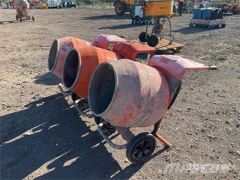 Belle of (3) Belle Electric Portable Concrete Mixer Betong/sement blandere