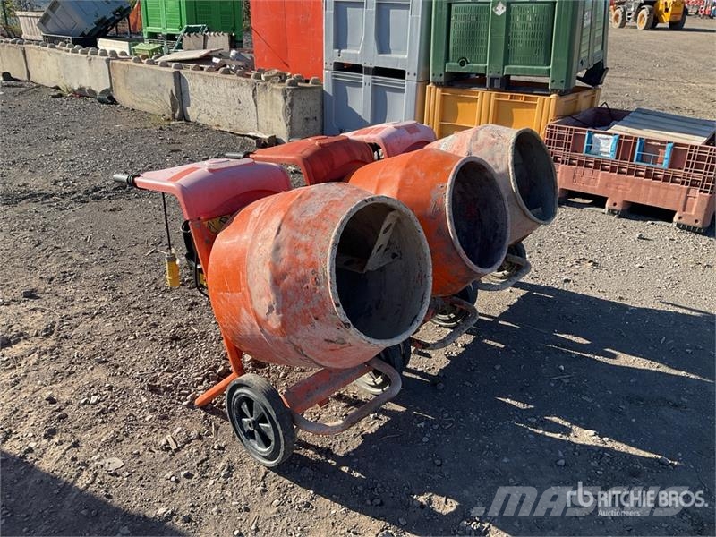 Belle of (3) Belle Electric Portable Concrete Mixer Betong/sement blandere