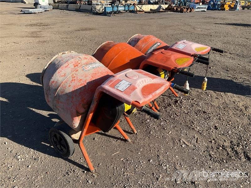 Belle of (3) Belle Electric Portable Concrete Mixer Betong/sement blandere