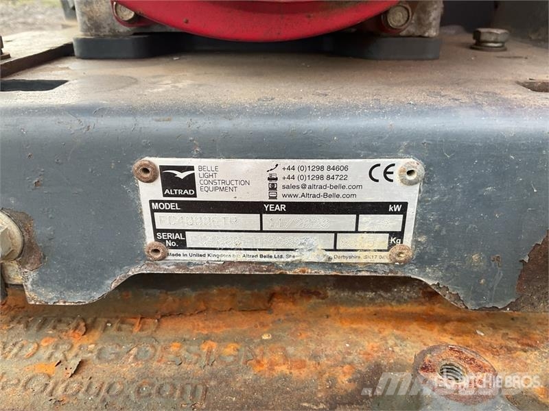 Belle of (3) Belle FC4000E Vibratory Plate Compactor Vibratori