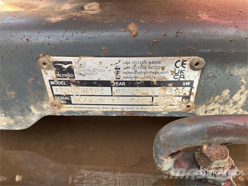 Belle of (3) Belle FC4020ETP Vibratory Plate Compactor Plate compactors