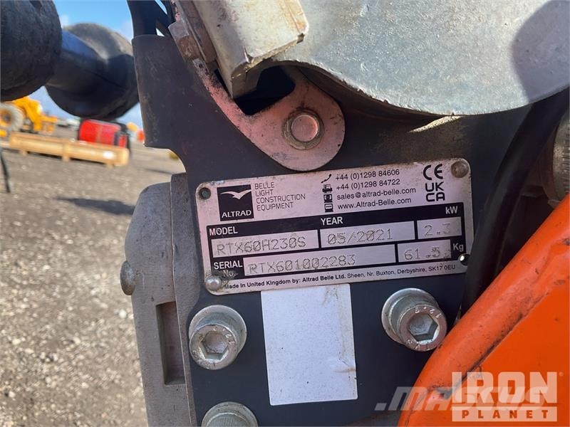 Belle RTX60 Jumping Jack Tamper Saltitões