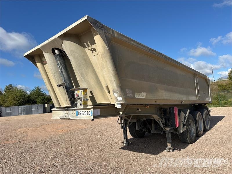 Benalu C34 Tri/A Semi Remorque benne basculante- End Dump Remorque benne