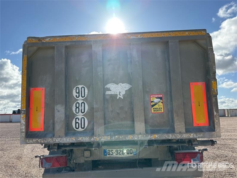 Benalu C34 Tri/A Semi Remorque benne basculante- End Dump Remorque benne
