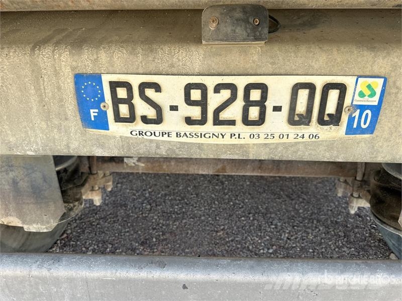 Benalu C34 Tri/A Semi Remorque benne basculante- End Dump Remorque benne