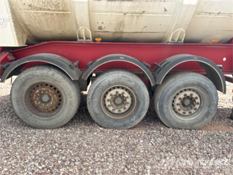 Benalu C34CMS01 Semi-Remorque Benne Ronde 3 Essieux Tri/A Tipper trailers