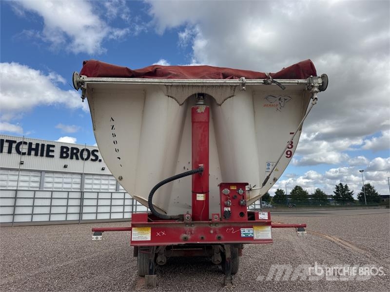 Benalu C34CMS01 Semi-Remorque Benne Ronde 3 Essieux Tri/A Tipper trailers