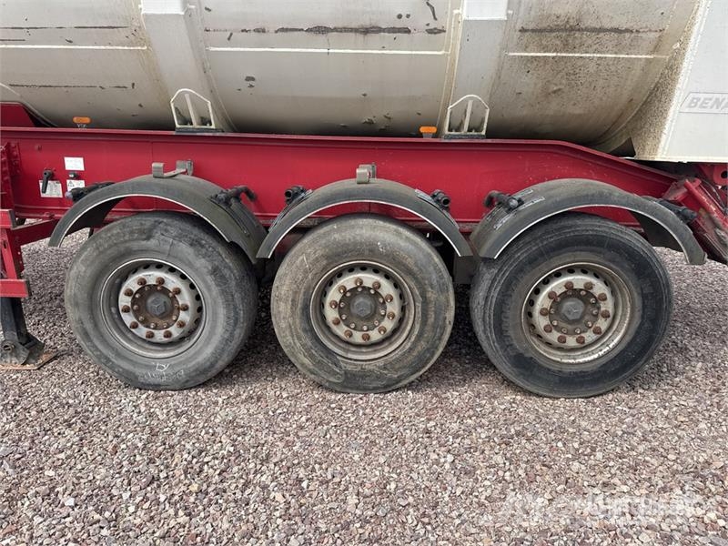 Benalu C34CMS01 Semi-Remorque Benne Ronde 3 Essieux Tri/A Tipper trailers