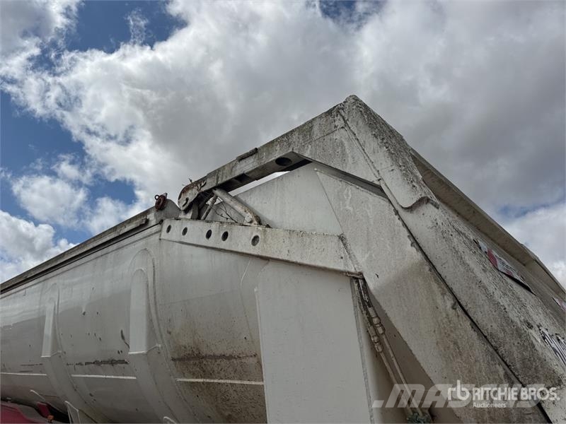 Benalu C34CMS01 Semi-Remorque Benne Ronde 3 Essieux Tri/A Tipper trailers