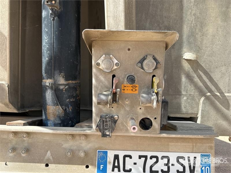 Benalu C34CMS01 Semi-Remorque Benne 3 Essieux End Dump Tr Remorque benne