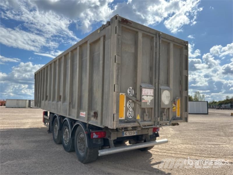 Benalu C34CMS01 Semi-Remorque Benne 3 Essieux End Dump Tr Remorque benne