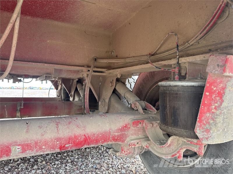 Benalu C34CMS01 Semi-Remorque Benne Ronde 3 Essieux Tri/A Tipper trailers