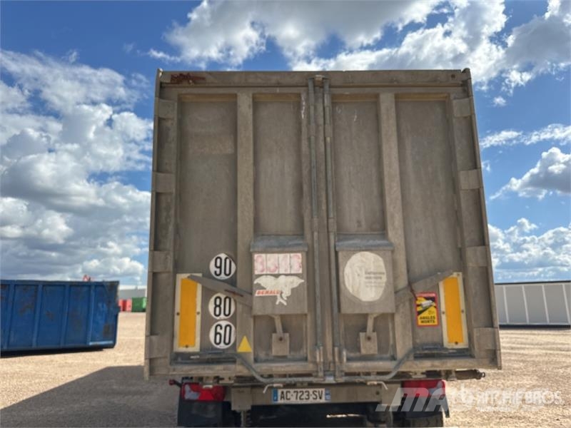 Benalu C34CMS01 Semi-Remorque Benne 3 Essieux End Dump Tr Remorque benne