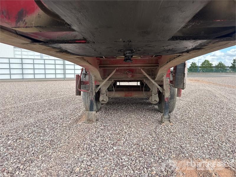 Benalu C34CMS01 Semi-Remorque Benne Ronde 3 Essieux Tri/A Tipper trailers