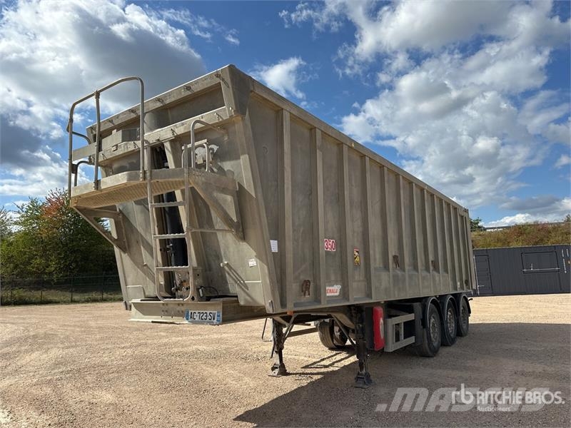 Benalu C34CMS01 Semi-Remorque Benne 3 Essieux End Dump Tr Remorque benne