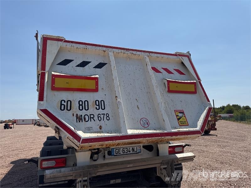 Benalu C3910C2AB Tri/A Semi-Remorque Benne 3 Essieux End Tipper trailers