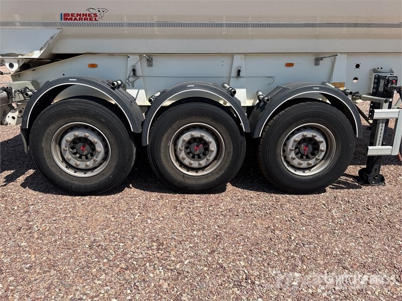 Benalu C3910C2AB Tri/A Semi-Remorque Benne 3 Essieux End Tipper trailers
