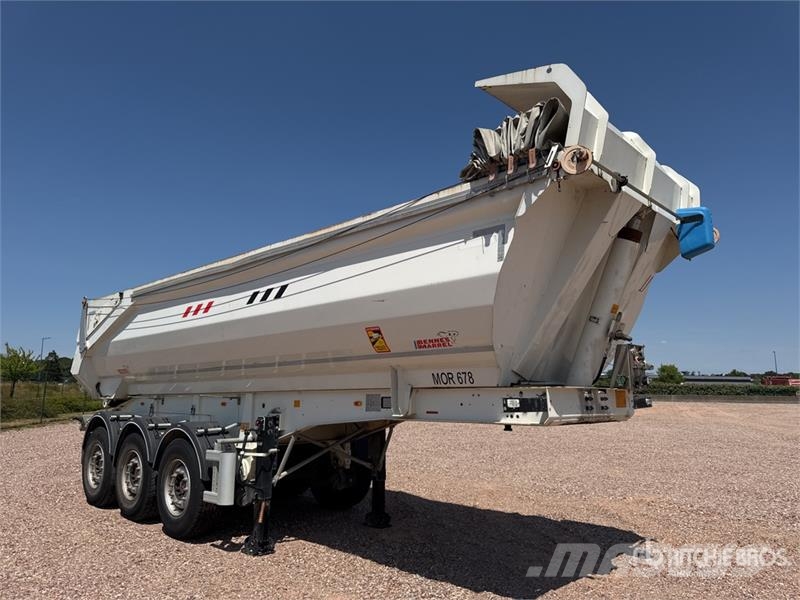 Benalu C3910C2AB Tri/A Semi-Remorque Benne 3 Essieux End Tipper trailers