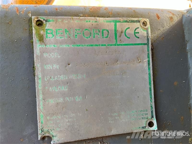 Benford 6005CSFA Mini pašizgāzēji