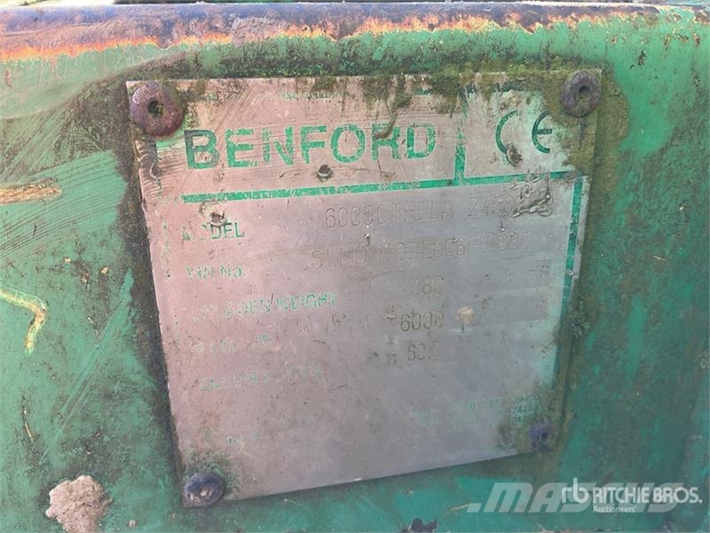 Benford 6005CTFLLA 6 ton 4x4 Dumper (Inoperable) Minidumpperit