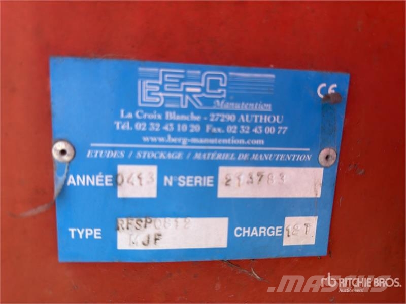 Berg RFSP0812 Quai Mobile Diger