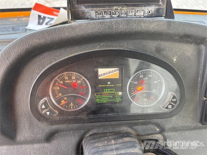 Bergmann 3012R PLUS 6.4 t 4x4 Motobasculeur Dumper Väikekallurid