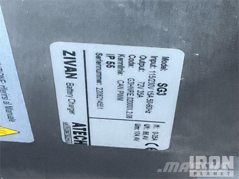 Bergmann C802E Electric Swivel Dumper Ne cestni demperji