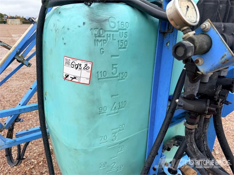 Berthoud Accro06XR12 12 m Pulverisateur Porte 3-Point Hitch الرشاشات
