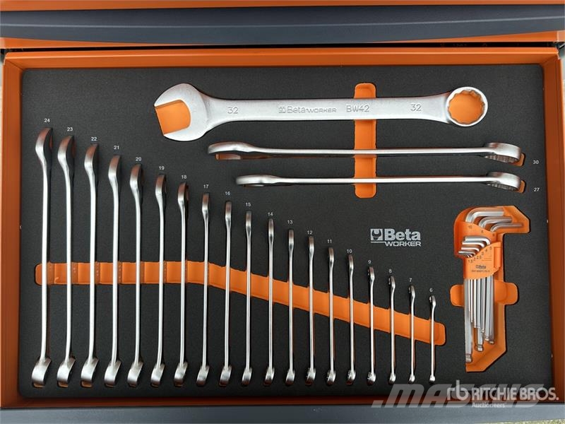 Beta BW C24S/7-O Max Professional Orange Tool Cabinet ( Statyba - Kita