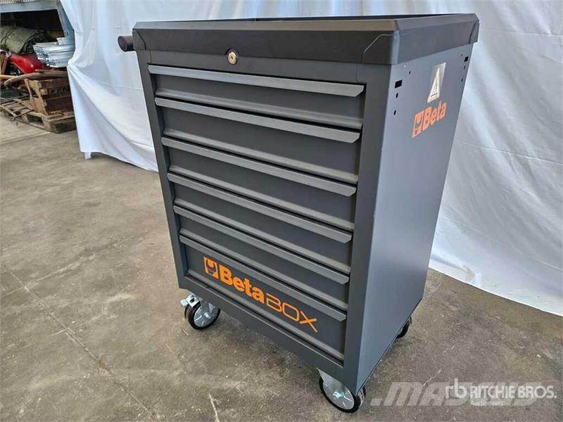 Beta C04BOX-A Grey Tool Cabinet (Unused) Statyba - Kita