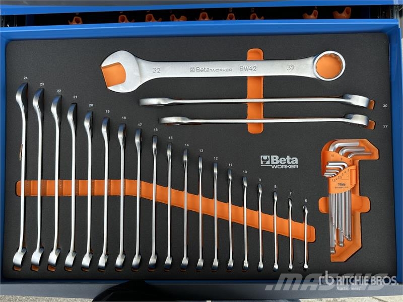 Beta RSC24/7-B Big Professional Blue Tool Cabinet (Unus Statyba - Kita