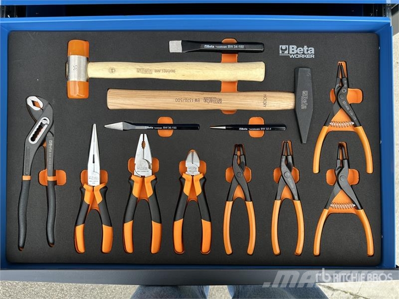 Beta RSC24/7-B Big Professional Blue Tool Cabinet (Unus Statyba - Kita