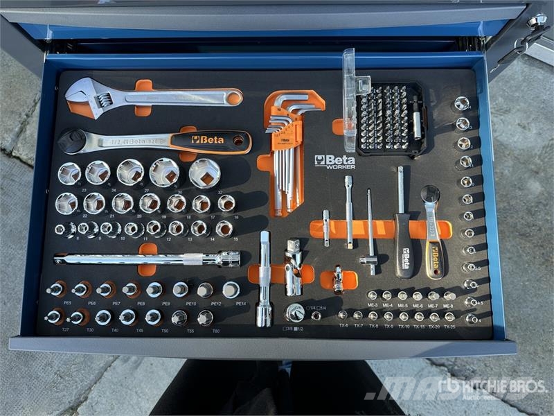 Beta RSC24/7-B5001 Big Professional Blue Grey Tool Cabi Statyba - Kita