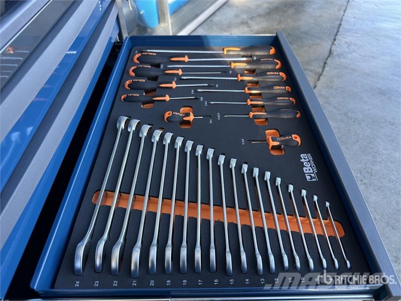 Beta RSC24/7-B5001 Big Professional Blue Grey Tool Cabi Statyba - Kita
