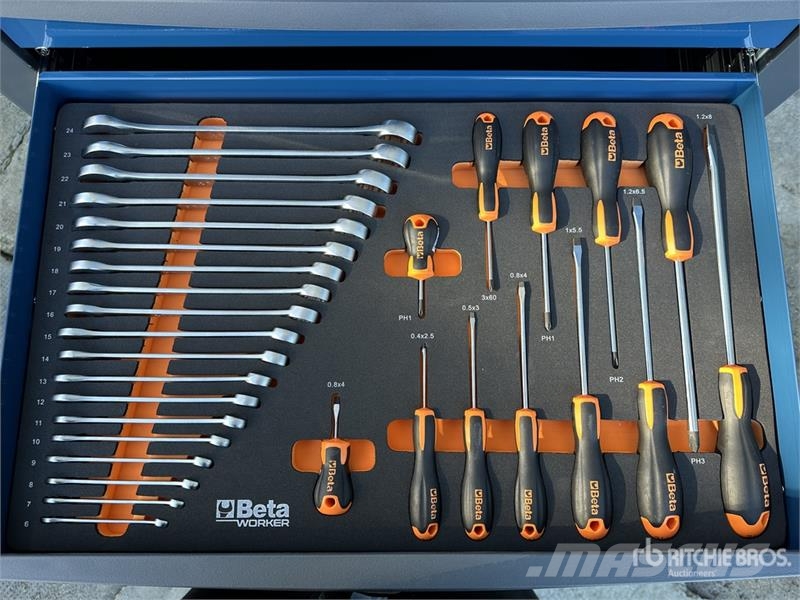 Beta RSC24/7-B5001 Blue Grey Big Professional Tool Cabi Construction - Autres