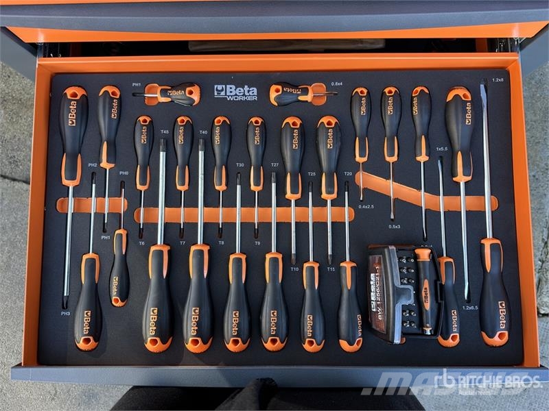 Beta RSC24/7-O Big Professional Orange Grey Tool Cabine Statyba - Kita
