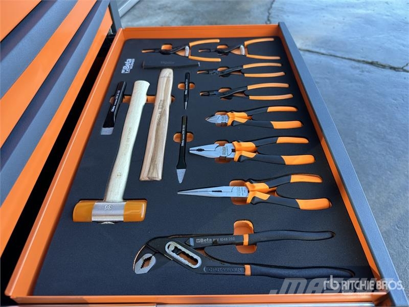 Beta RSC24/7-O Big Professional Red Grey Tool Cabinet ( 建筑机械-其他