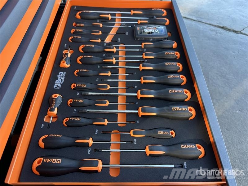 Beta RSC24/7-O Big Professional Red Grey Tool Cabinet ( 建筑机械-其他