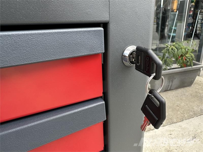 Beta RSC24/7-R Big Professional Red Grey Tool Box (Unus Statyba - Kita