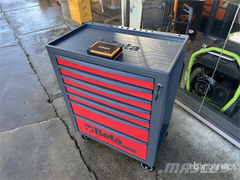 Beta RSC24/7-R Big Professional Red Grey Tool Box (Unus Statyba - Kita