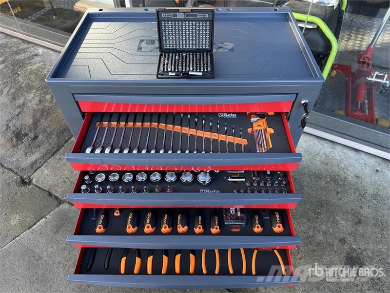Beta RSC24/7-R Big Professional Red Grey Tool Box (Unus Statyba - Kita