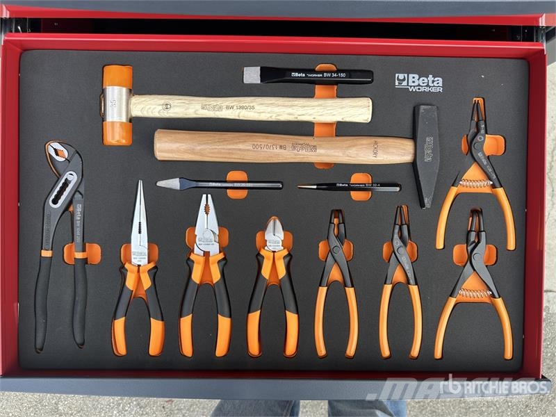 Beta RSC24/7-R Red Grey Big Professional Tool Cabinet ( Utilaje construcții - Altele