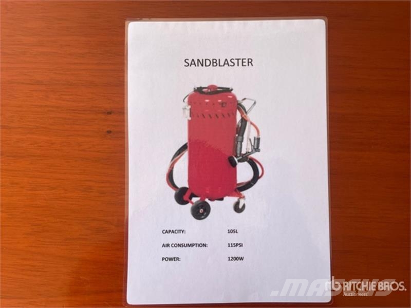  Big Red Portable Sand Blaster with Vacuu TRSB28 Altri componenti