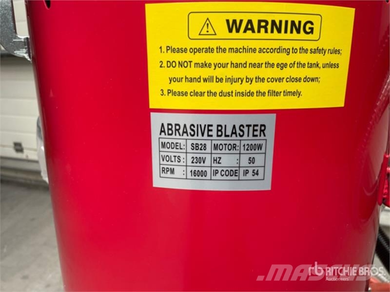 Big Red Portable Sand Blaster with Vacuu TRSB28 Altri componenti