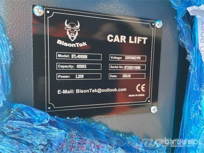 BisonTek BTL-4000BM Qte De Ponts Elevateurs (Non U 其他組件