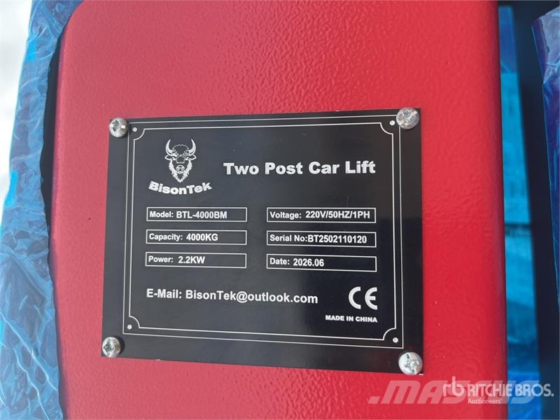 BisonTek BTL-4000BM Qte De Ponts Elevateurs (Non U 其他組件