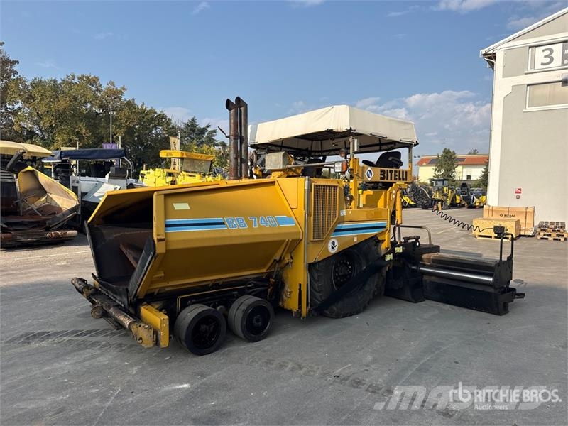 Bitelli BB740DT Wheel Asphalt Paver Asfaltsläggningsmaskiner